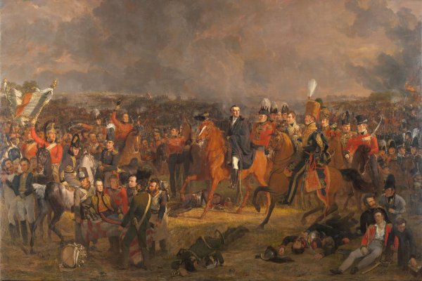 Jan Willem Pieneman, De Slag bij Waterloo