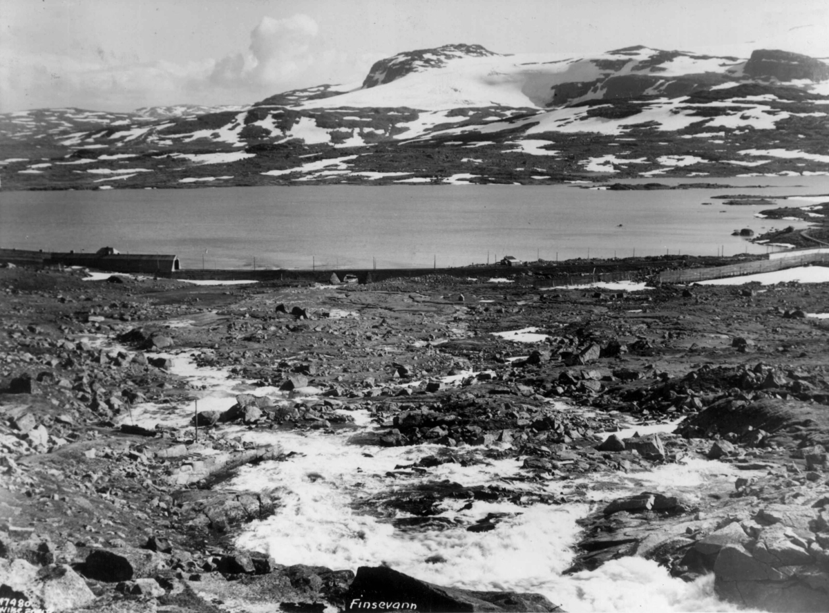 Anders Beer Wilse, Wilse original, Hardangerjokulen, Finsevatnet