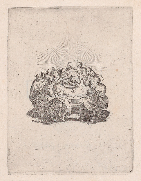 Jacques Callot, Les Noces de Cana (The Wedding at Cana), from "Les Quatre Banquets" (The Four Feasts)