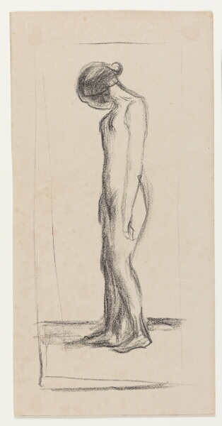 Edvard Munch, Stående kvindelig model