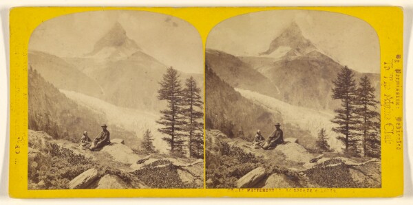 William England, Le Matterhorn et le [-illeg.] Glacier.