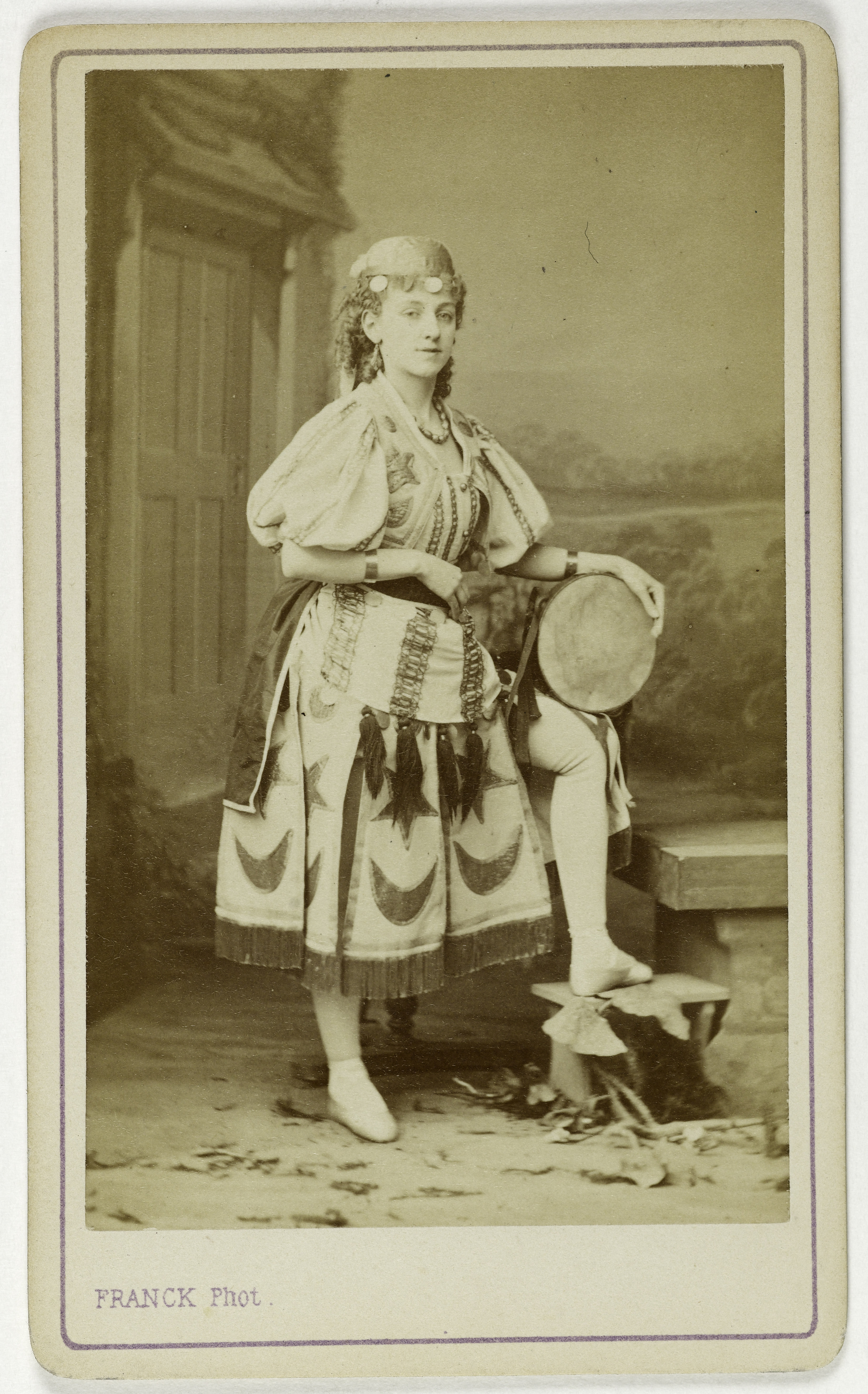 Franck, Portrait de Laura, (danseuse)