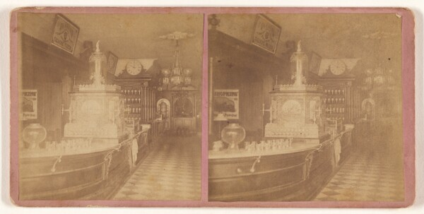 Unknown, [Interior of a bar]