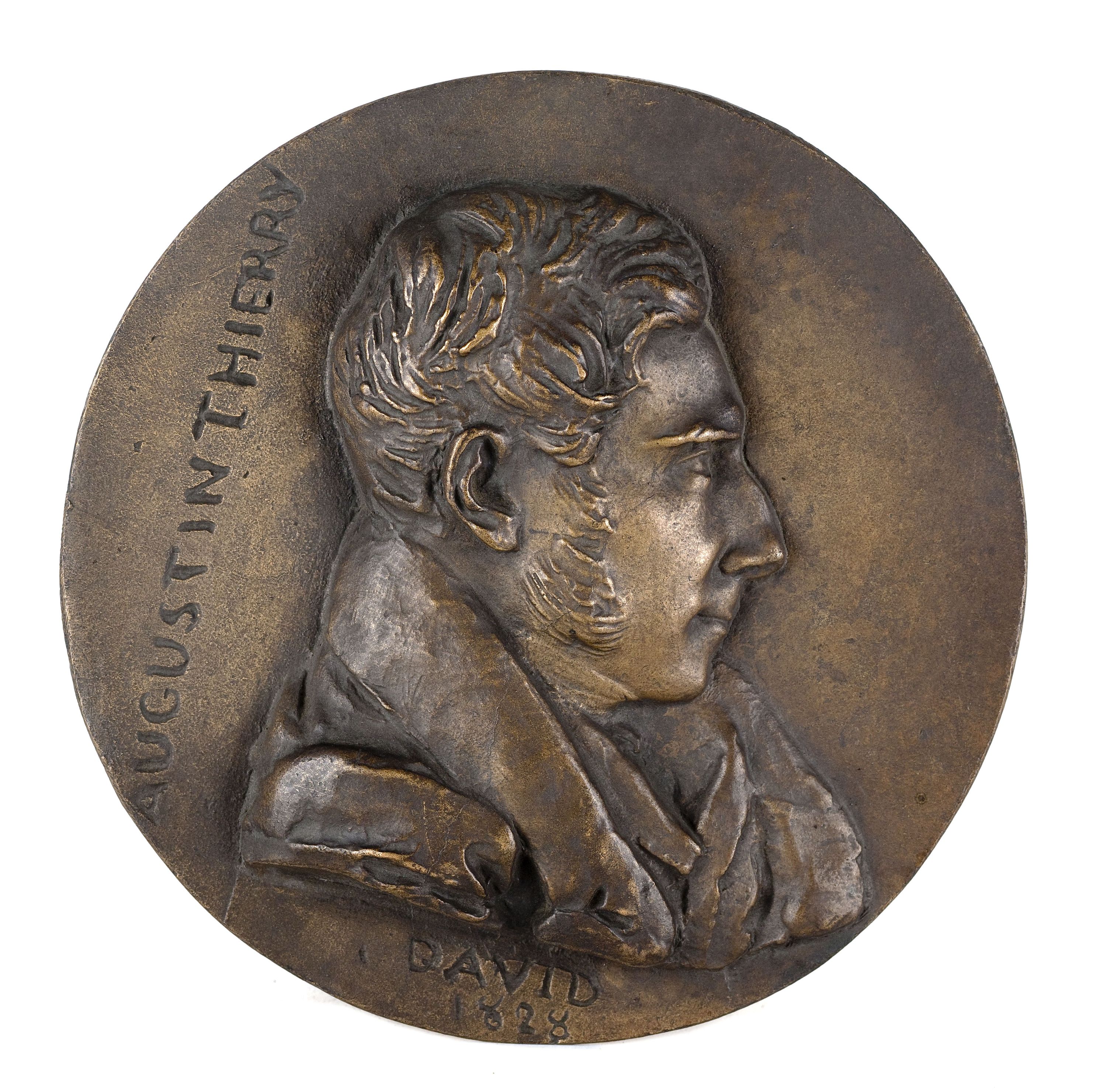 David d'Angers, Portrait d'Augustin Thierry (1795-1856), historien
