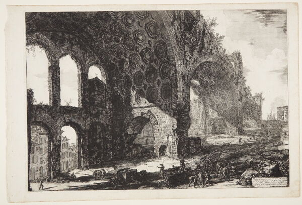 Giovanni Battista Piranesi, Maxentius' og Constantines basilika