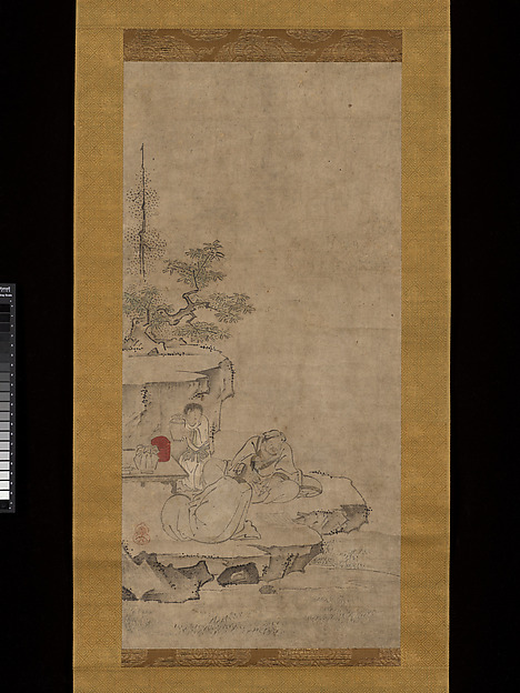 Tenshō Shūbun, Elegant Conversation in Mountains