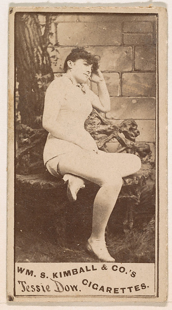 William S. Kimball & Company, Jessie Dow, from the Actresses series (N203) issued by Wm. S. Kimball & Co.
