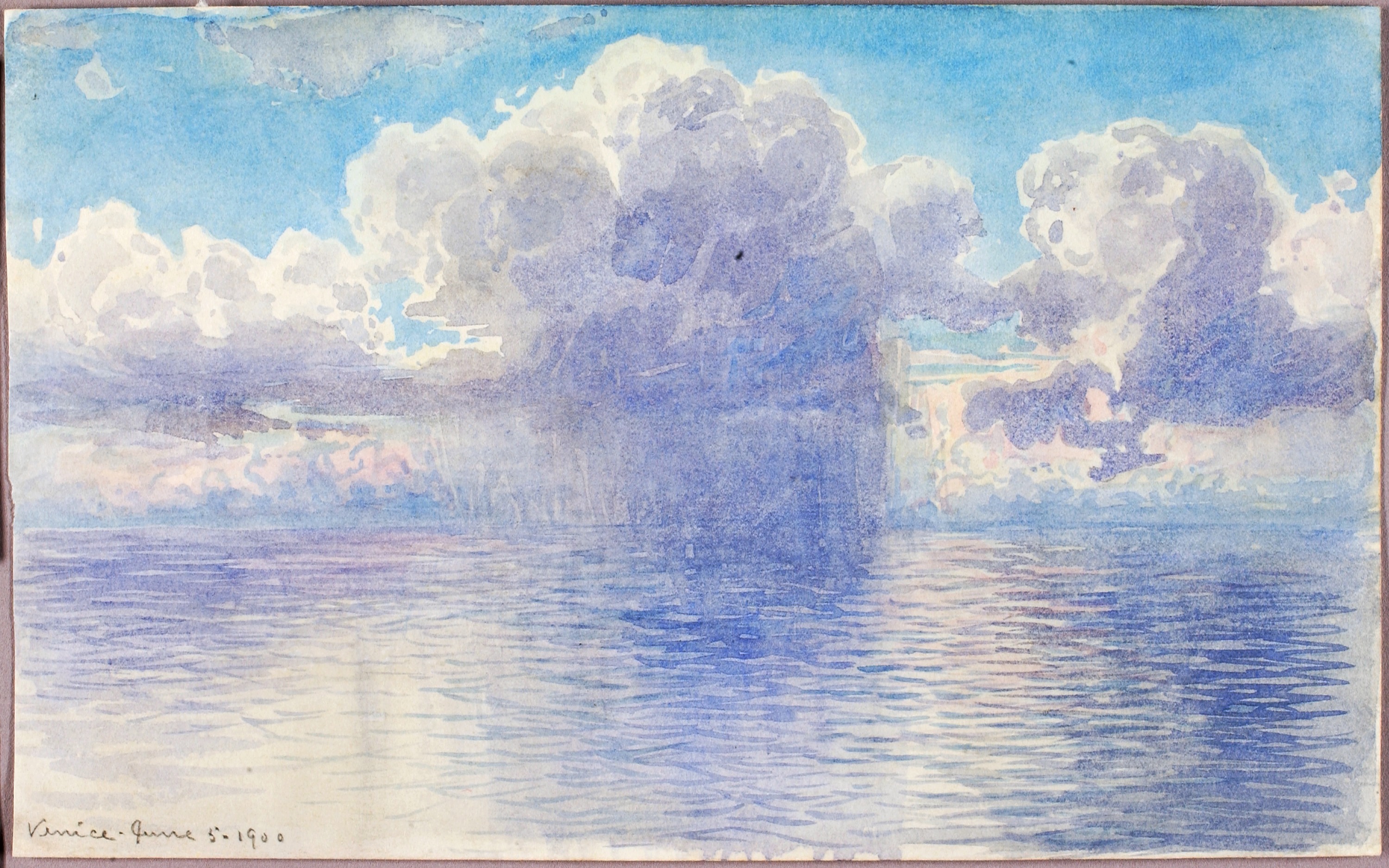 George Elbert Burr, Venice