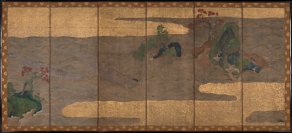 Tawaraya Sōtatsu, Boats upon Waves