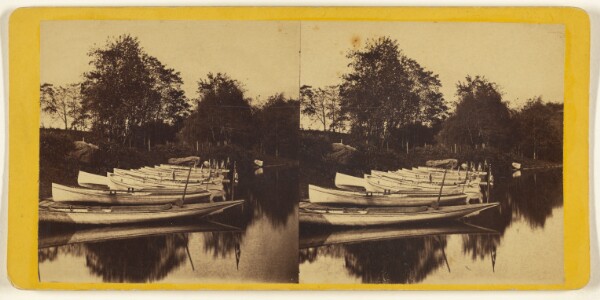 Edward and Henry T. Anthony & Co., Central Park. (New York.) The Lake and Boats.