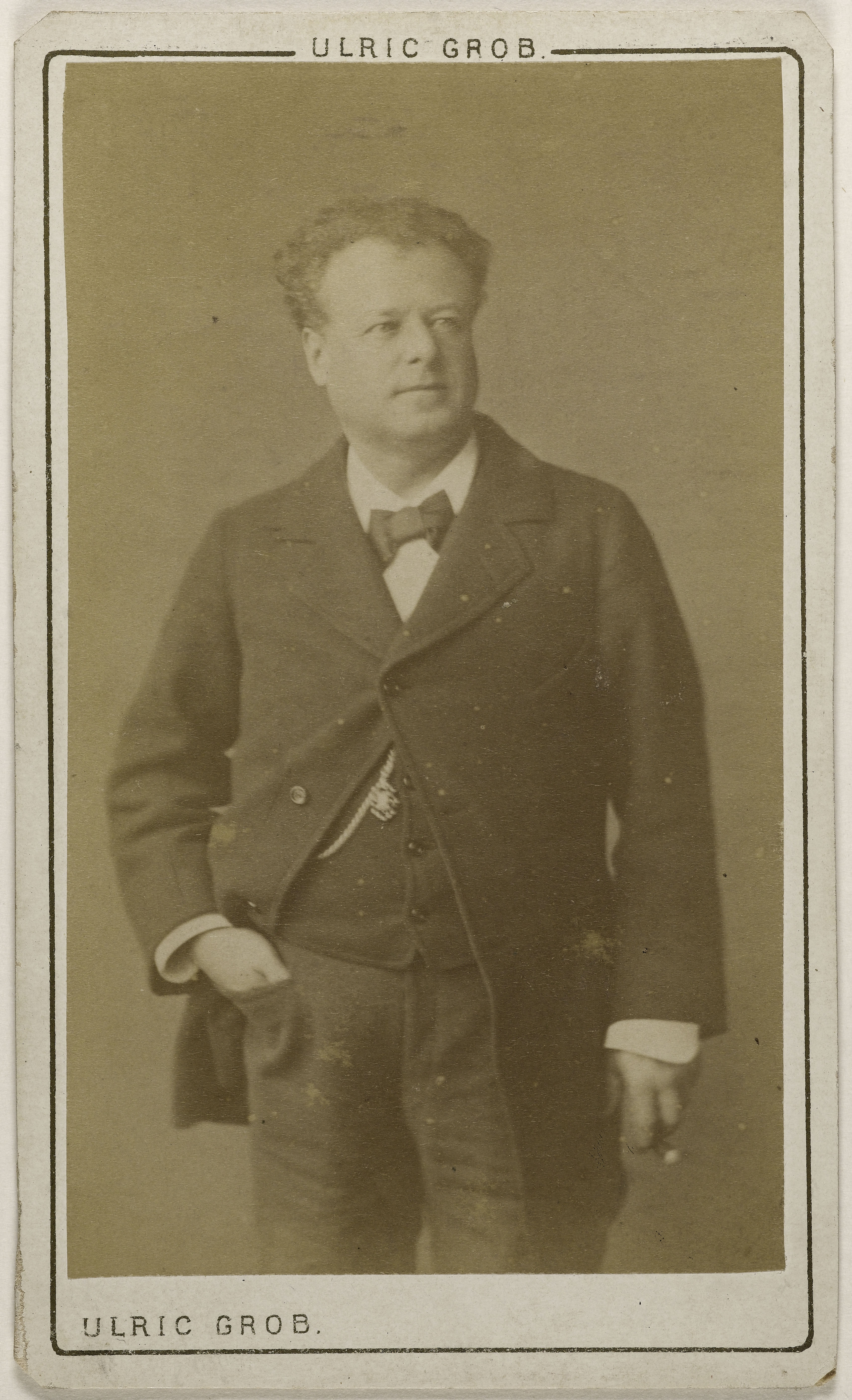 Ulric Grob, Portrait de Berthelier, Jean-François Philibert, (1830-1888), (acteur, chanteur)