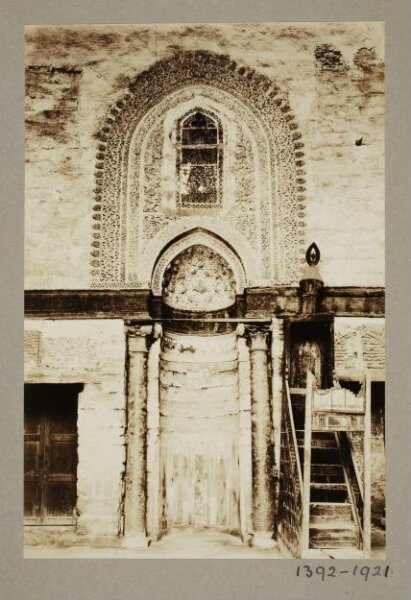 K.A.C. Creswell, Mihrab of the funerary madrasa of the Mamluk Sultan al-Nasir Muhammad ibn Qalawun, Cairo