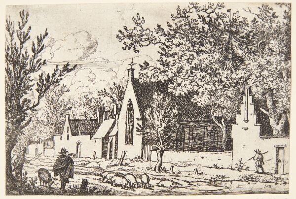 Allaert van Everdingen, Grise ved et kapel