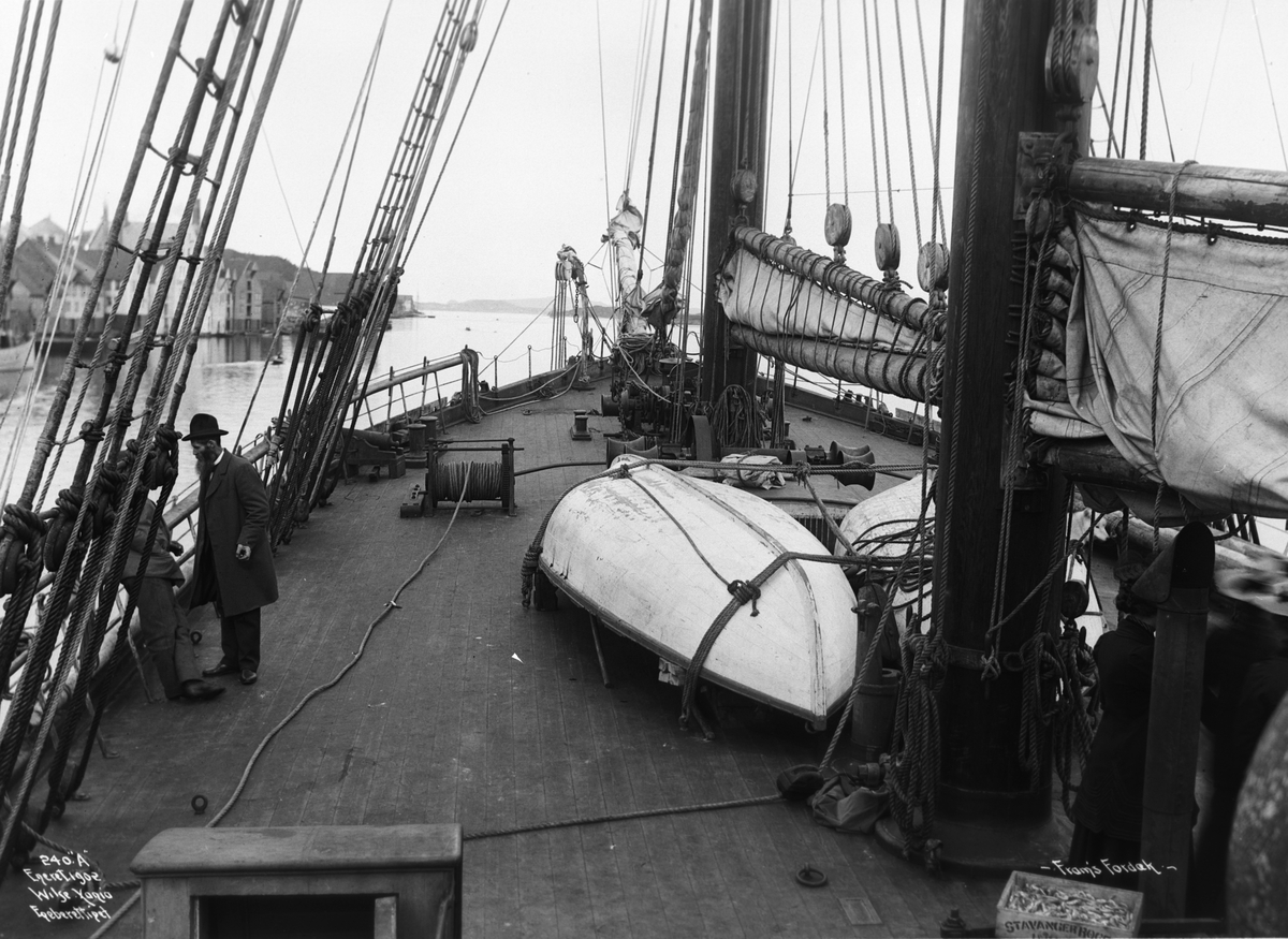 Anders Beer Wilse, Prot: Sverdrup Expedition Paa Frams Fordæk
