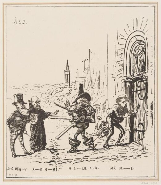 Unknown, The Brigands in Council