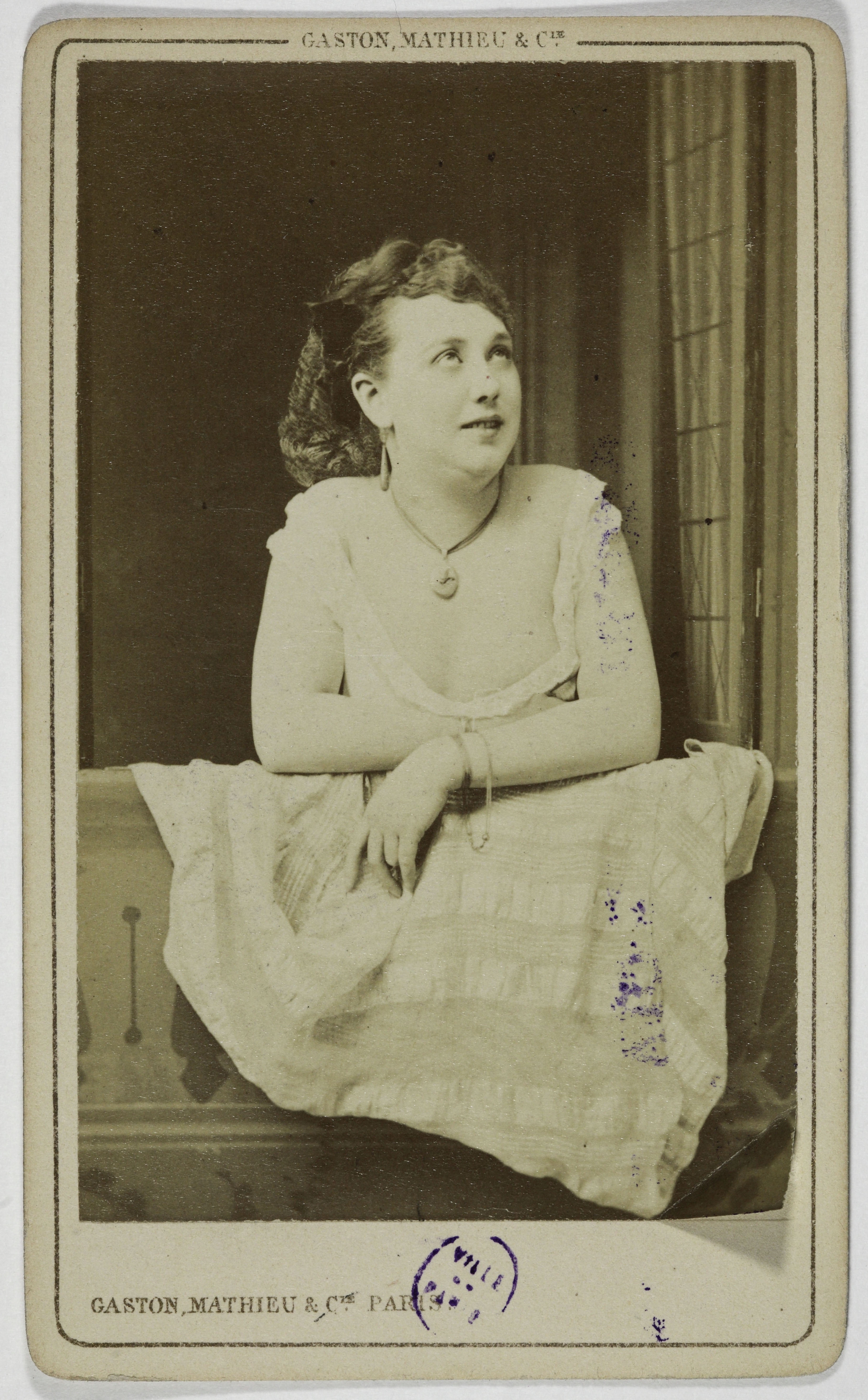 Mathieu & Cie Gaston, Portrait d'Anita, (actrice)