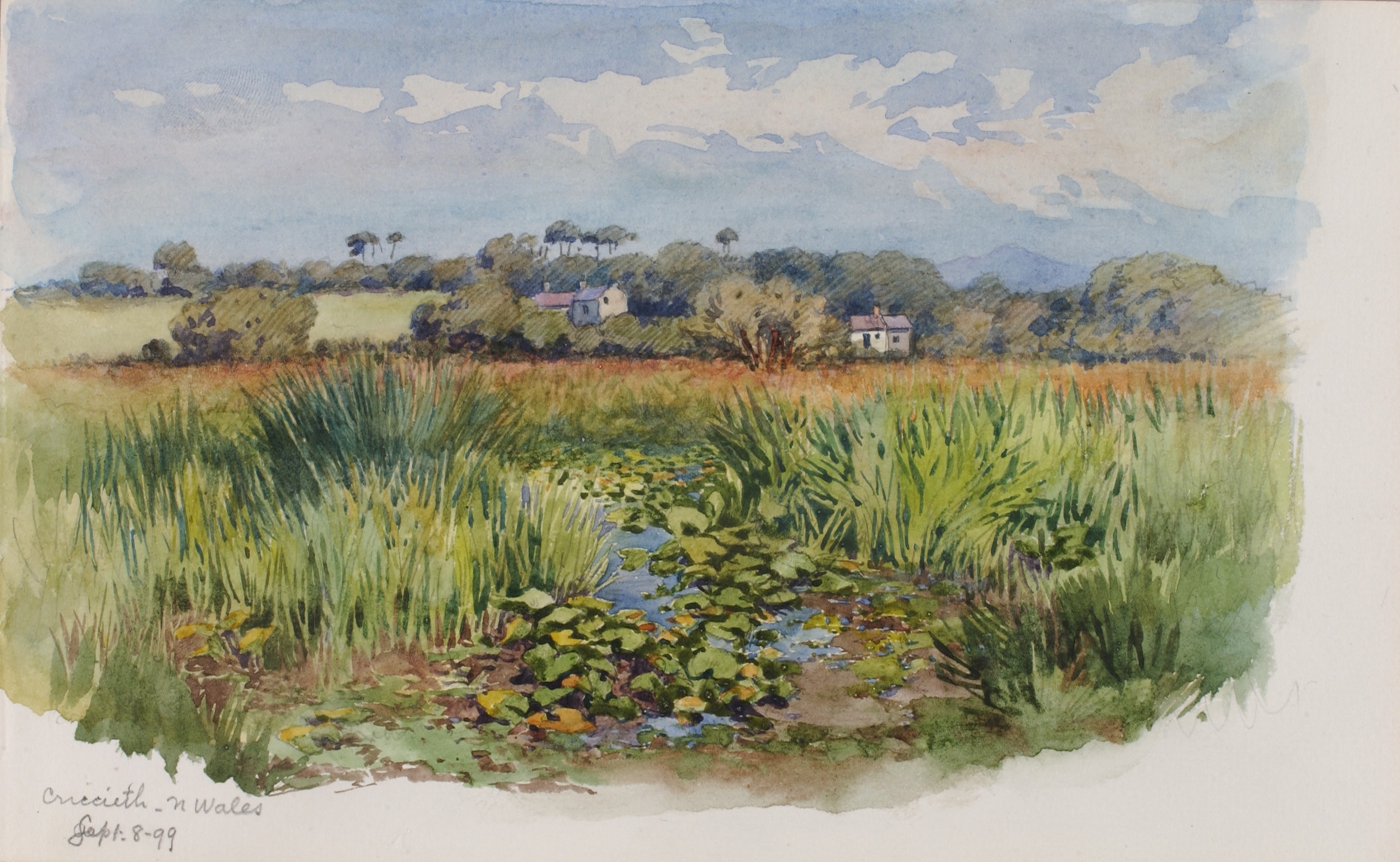 George Elbert Burr, Criccieth, N Wales