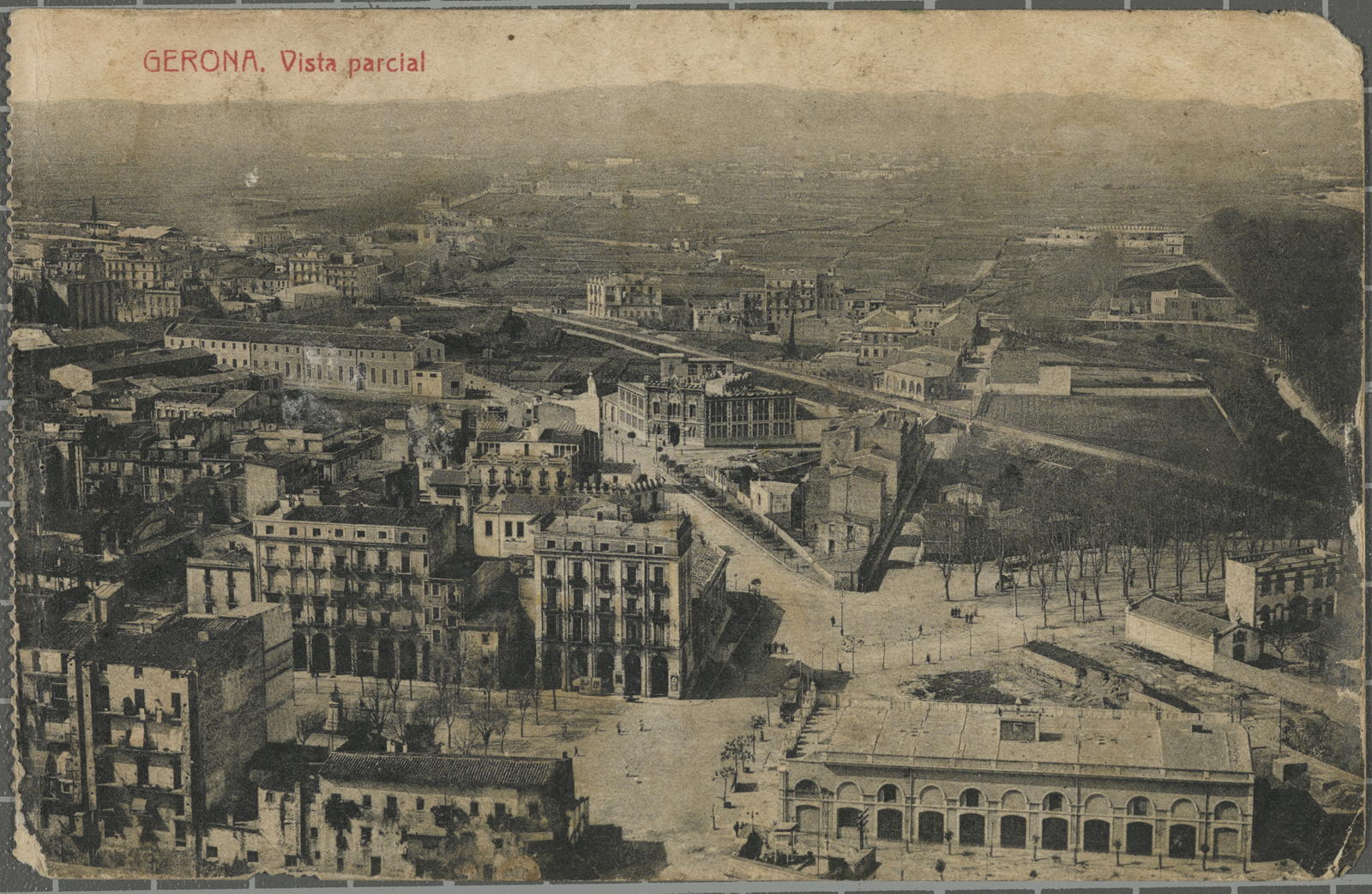 Desconegut, GERONA. Vista parcial