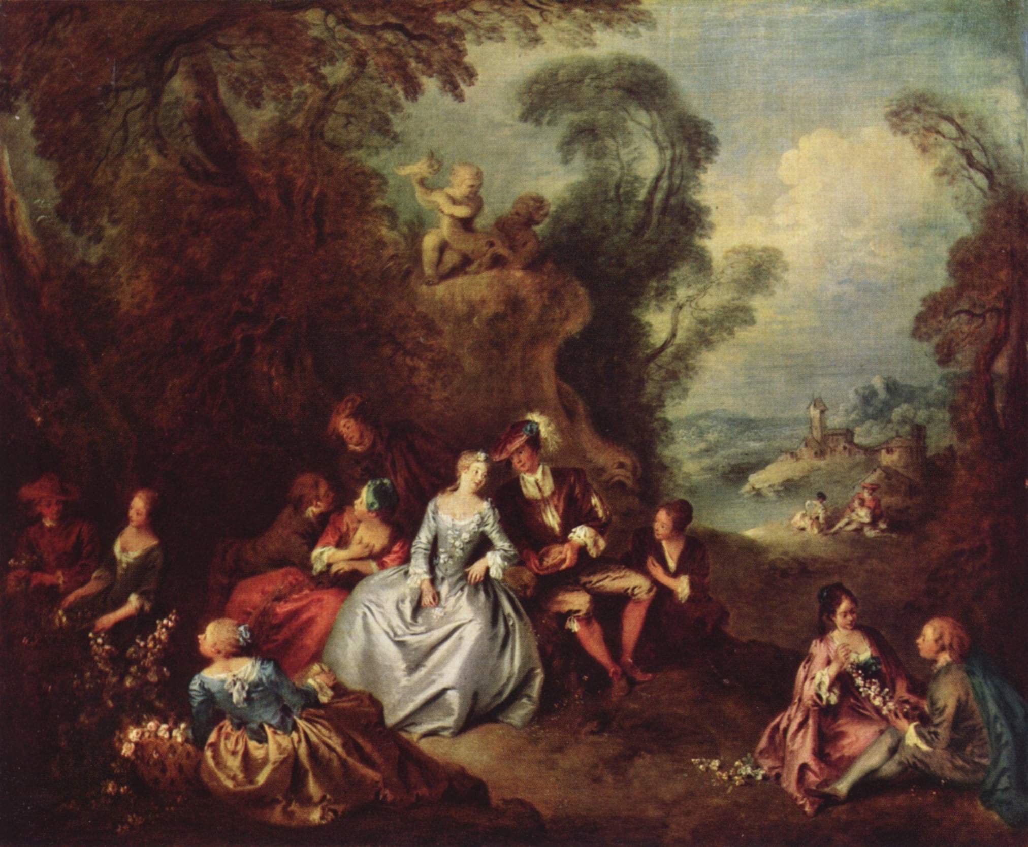 Jean-Baptiste Pater, Die Freuden des Landlebens