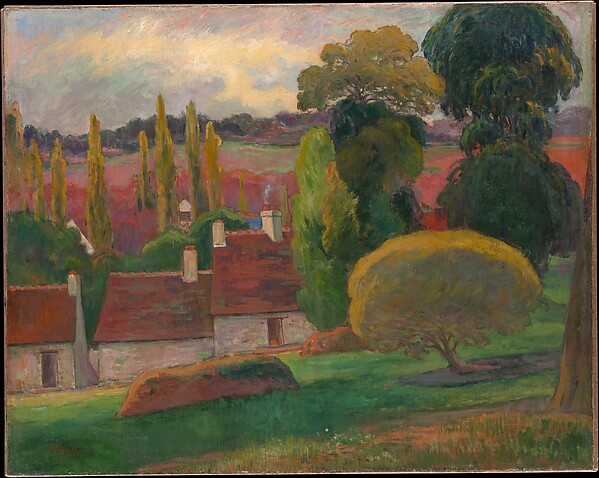 Paul Gauguin, A Farm in Brittany