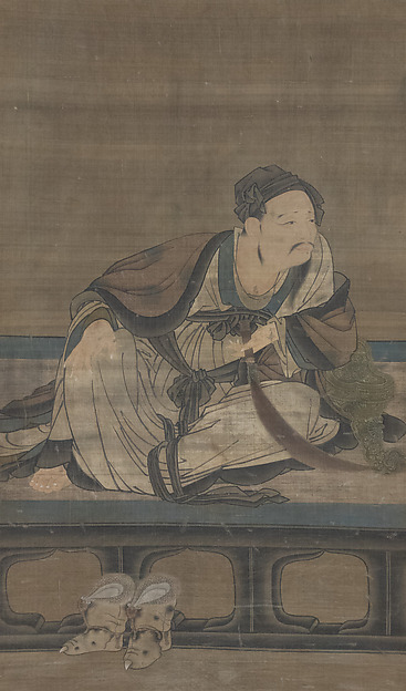 Unidentified artist, Portrait of Vimalakirti