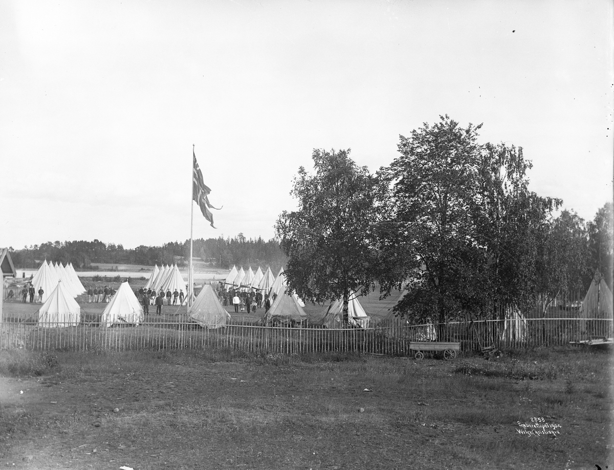 Anders Beer Wilse, Prot: Soldaterliv - Gardens Leier i Sandviken 5/5 1904