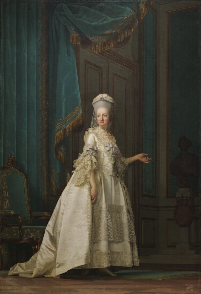 Vigilius Eriksen, Enkedronning Juliane Marie
