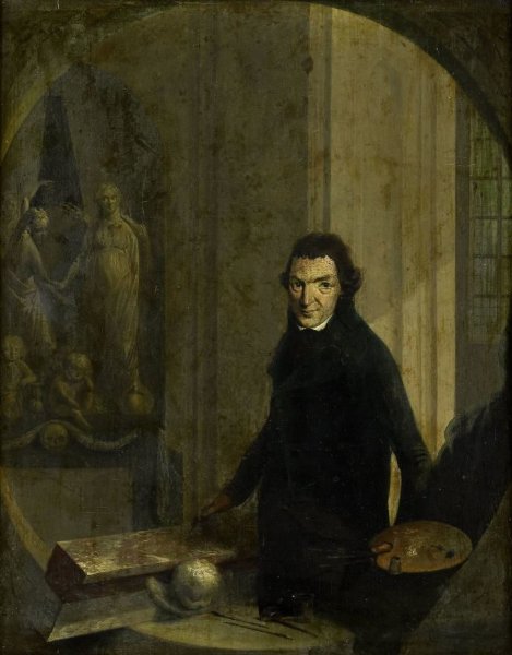 Christoffel Frederik Franck, Self Portrait