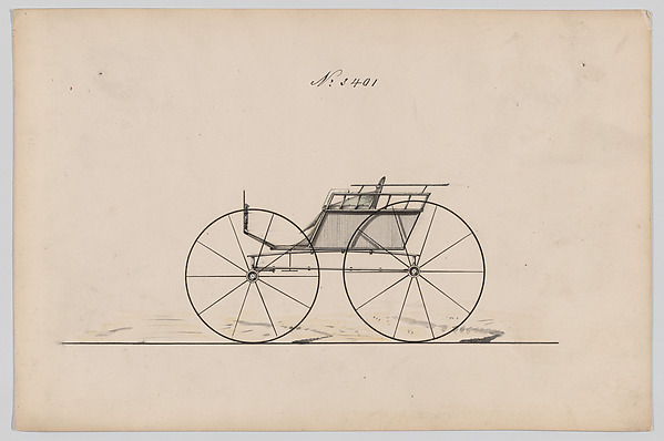 Brewster & Co., Four Wheel Dog Cart/Game Wagon # 3401