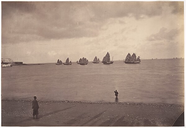 John Thomson, Fishing Boats going out Macao