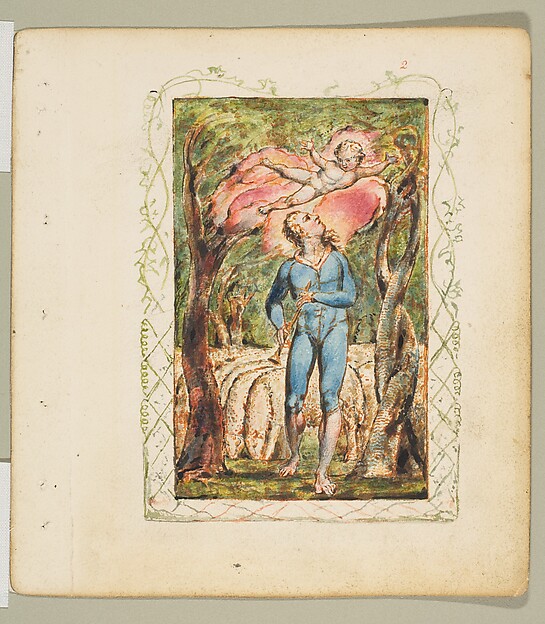 William Blake, Songs of Innocence: Frontispiece