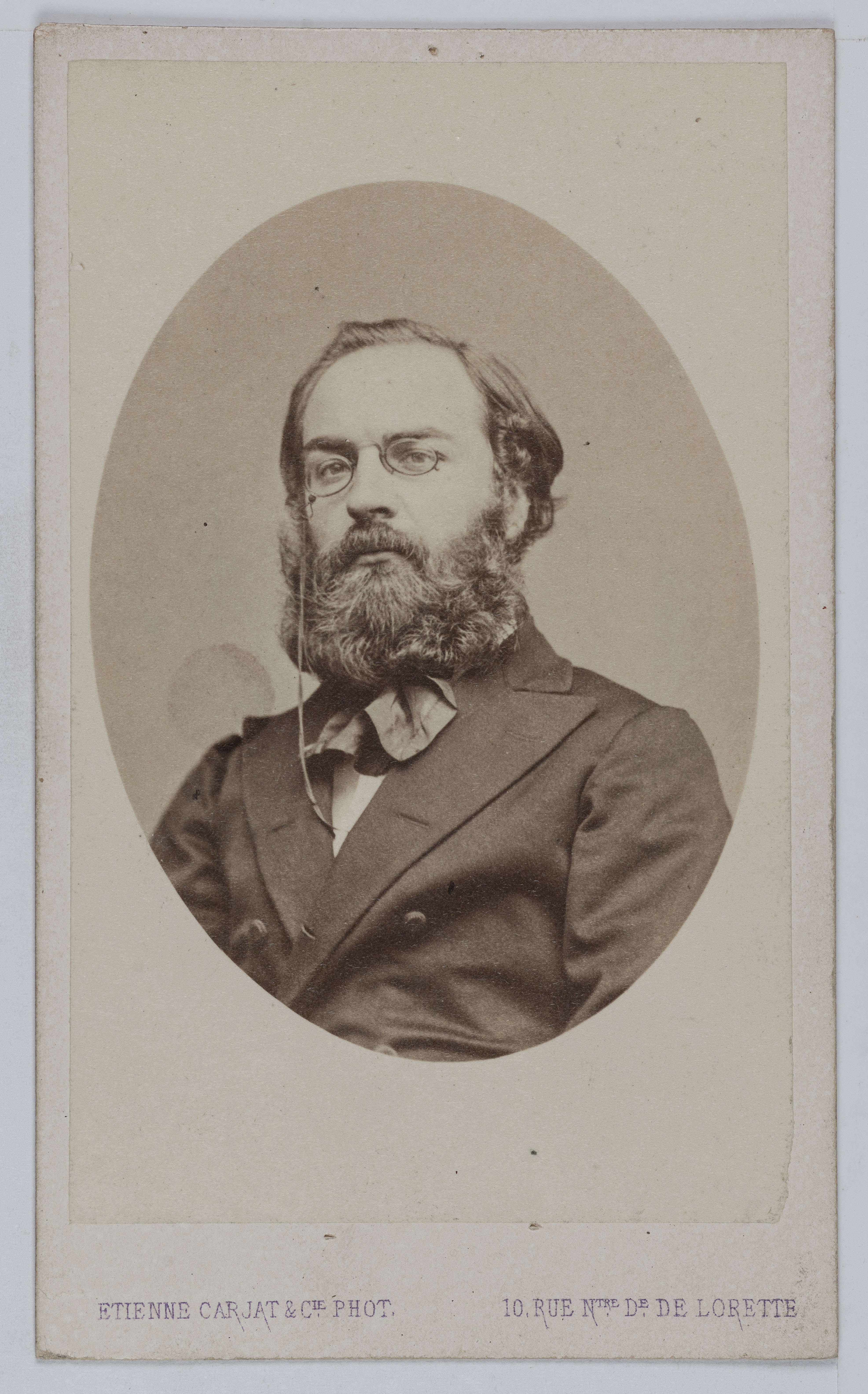 Carjat & Cie, Portrait de Raoul Rigault (1846-1871), procureur et membre de la Commune en 1871.