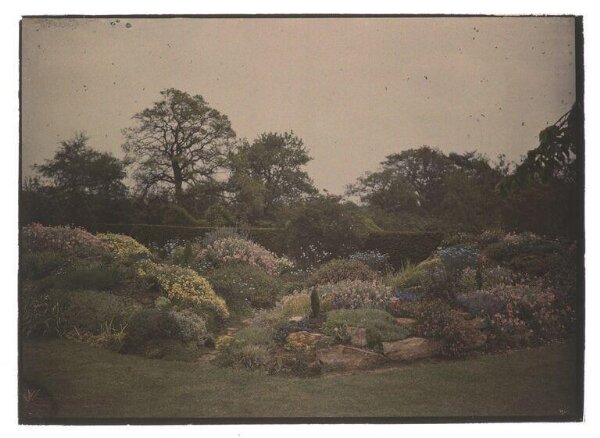 Unknown, Garden study