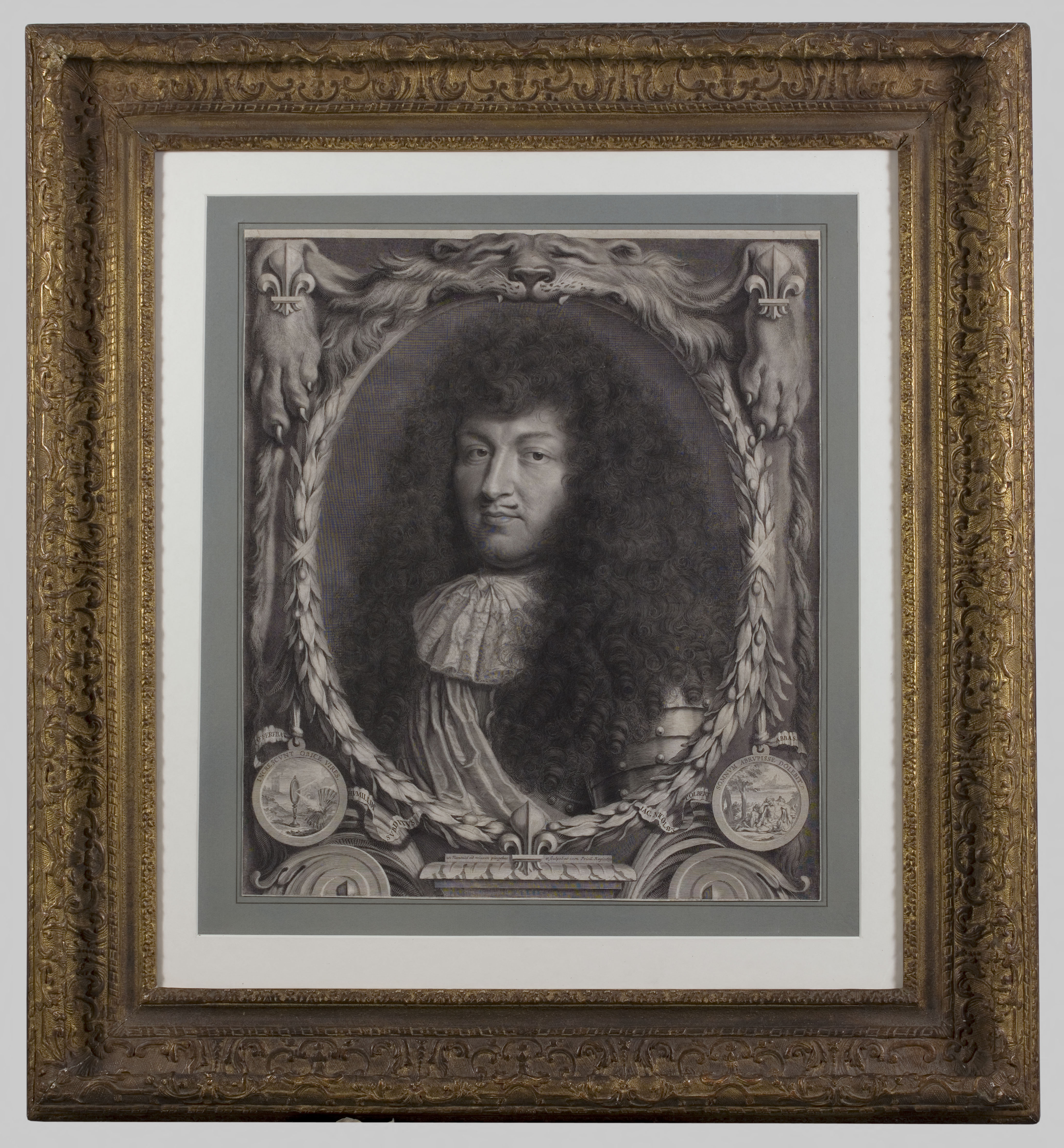 Robert Nanteuil, Louis XIV dit aux pattes de lions