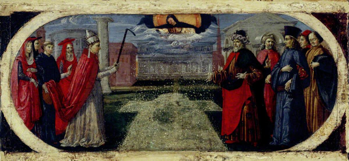 Pietro Perugino, Miracle of the Snow