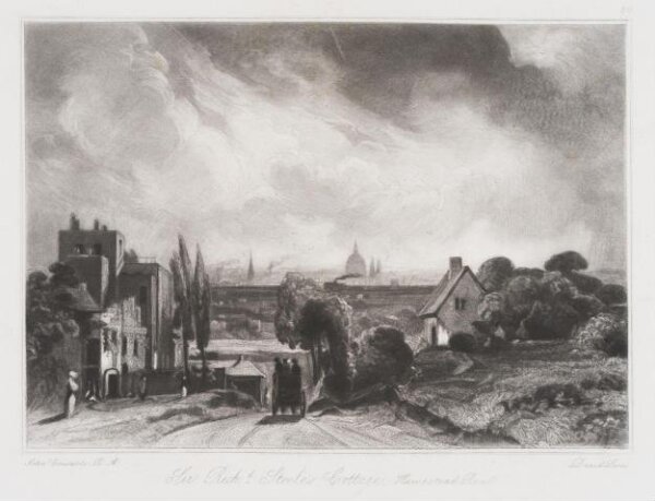 Constable, John RA, Sir Richd. Steele's Cottage, Hampstead Road