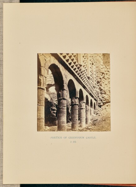 Thomas Annan, Portico of Crichtoun Castle