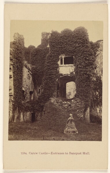 Francis Bedford, Carew Castle - Entrance to Banquet Hall.