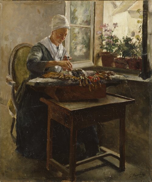 Georg Pauli, Spetsknypplerskan