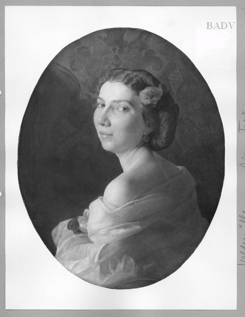Ferdinand Georg Waldmüller, Bildnis einer jungen Frau