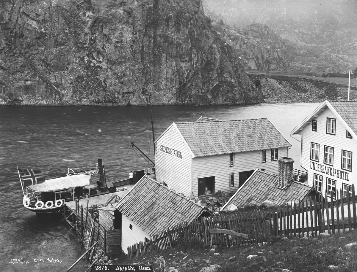Axel Lindahl, Prot: Ryfylke, Osen