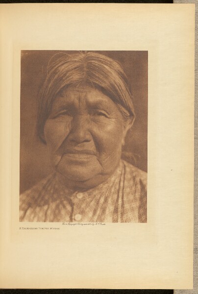 Edward S. Curtis, A Yaudanchi Yokuts Woman
