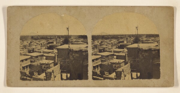 Francis Frith, Panorama of Damascus, Looking East.