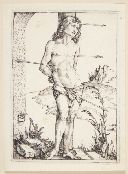 Albrecht Dürer, Den Hellige Sebastian, bundet til en søjle