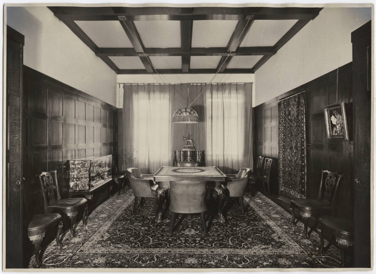 Anonym, Wohnung Josefine Brandeis, Wien I., Stubenbastei/Wollzeile 38/3. Stock, Möbelentwürfe