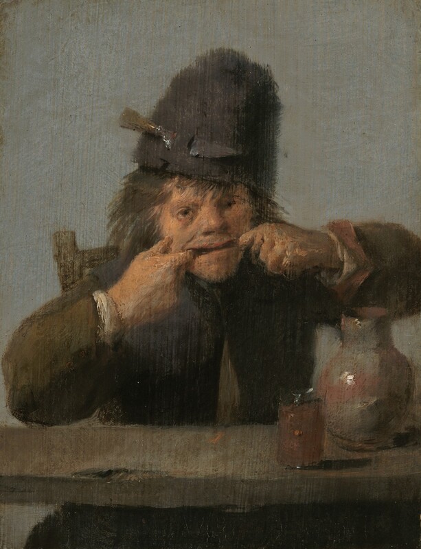 Adriaen Brouwer, Youth Making a Face