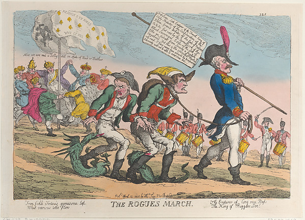 Thomas Rowlandson, The Rogues March