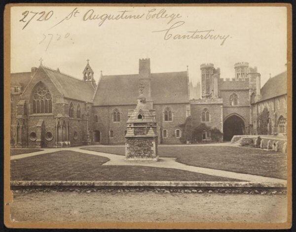 Francis Frith, St. Augustine's College.  Canterbury