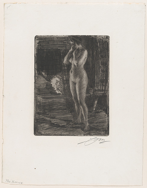 Anders Zorn, The First Pose