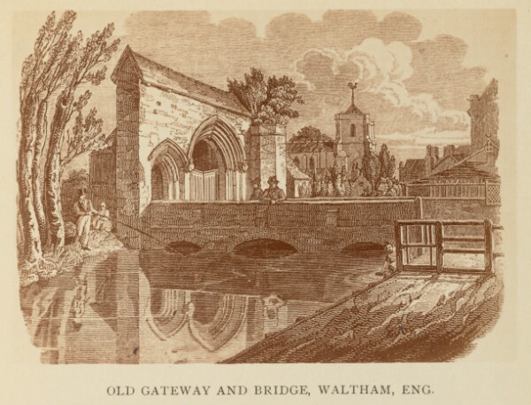 Thomas Lewis, Old Gateway and Bridge, Waltham, England